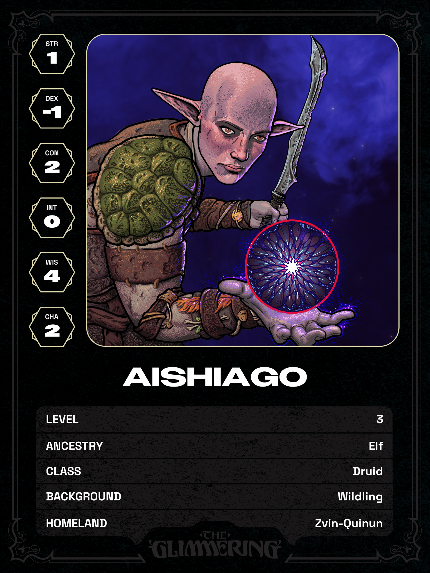 Hero card