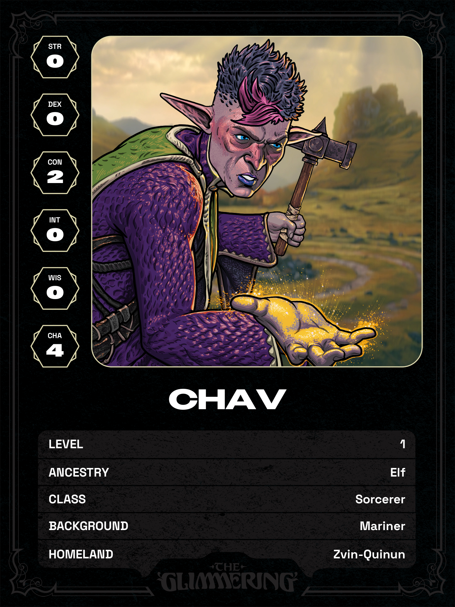 Hero card