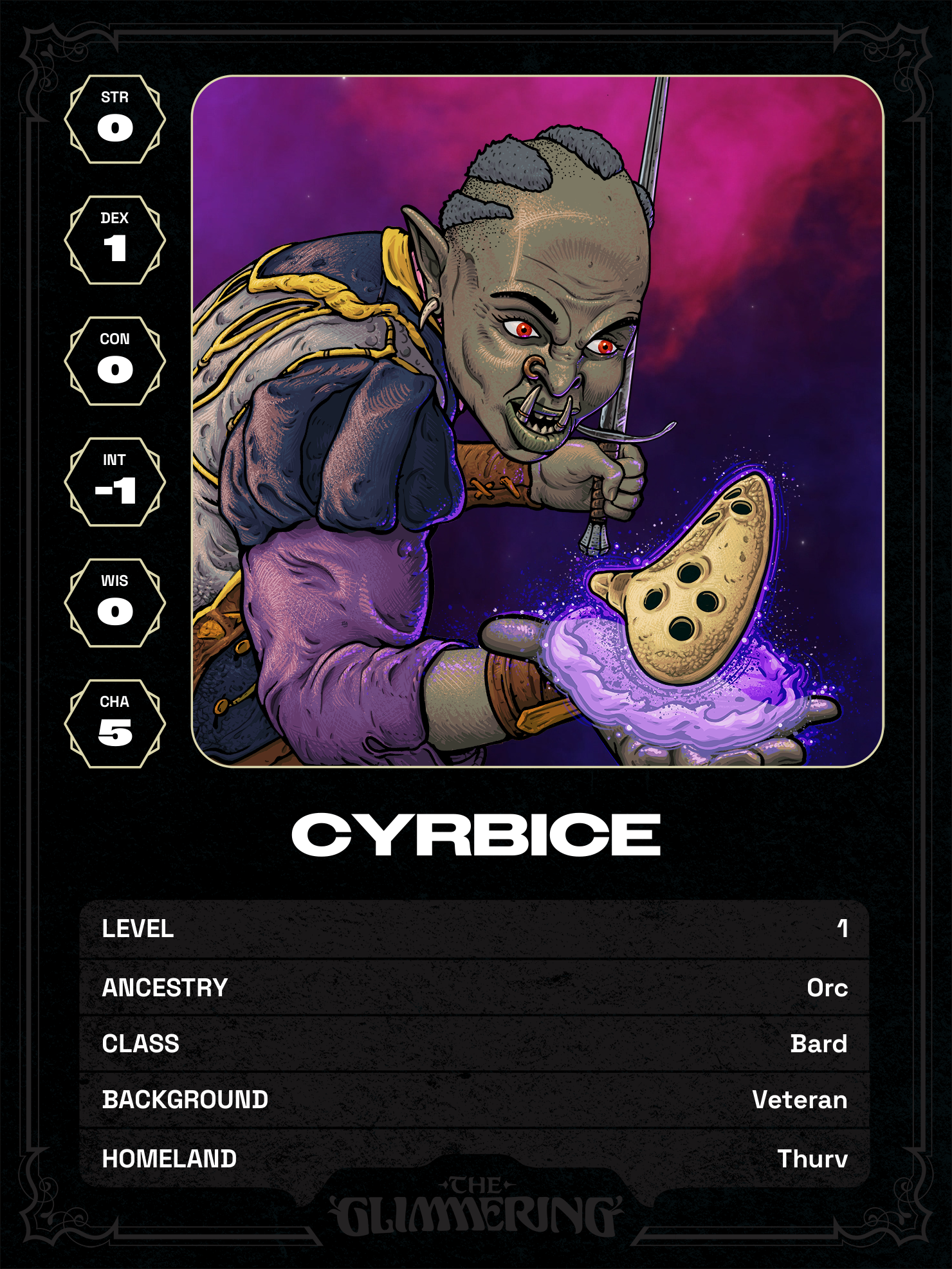 Hero card