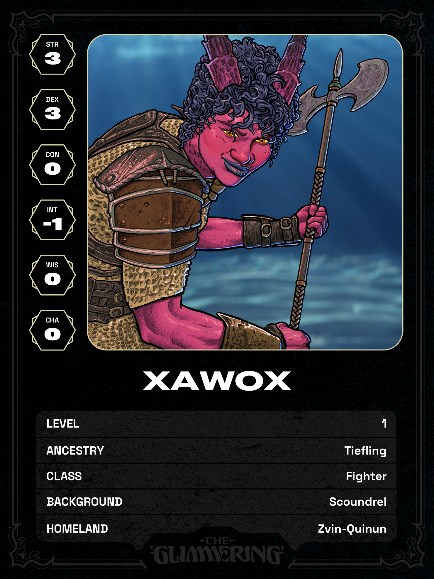 Hero card