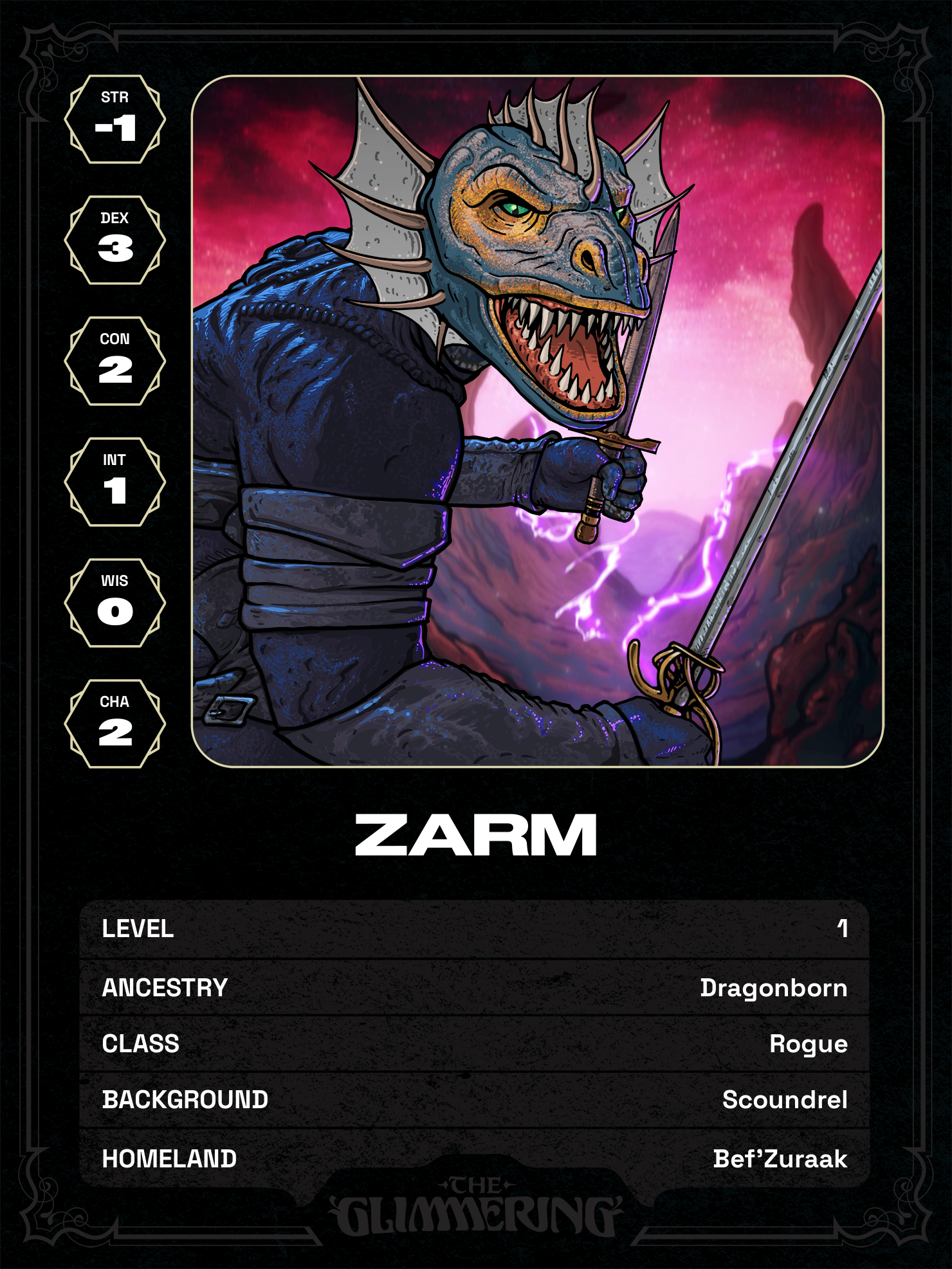 Hero card