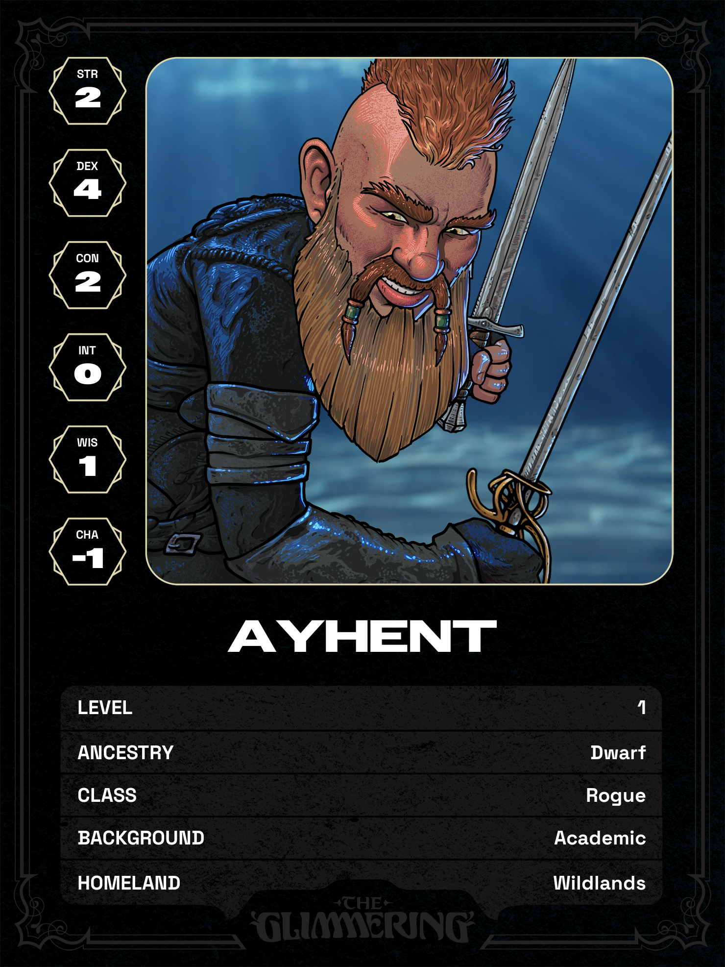 Hero card