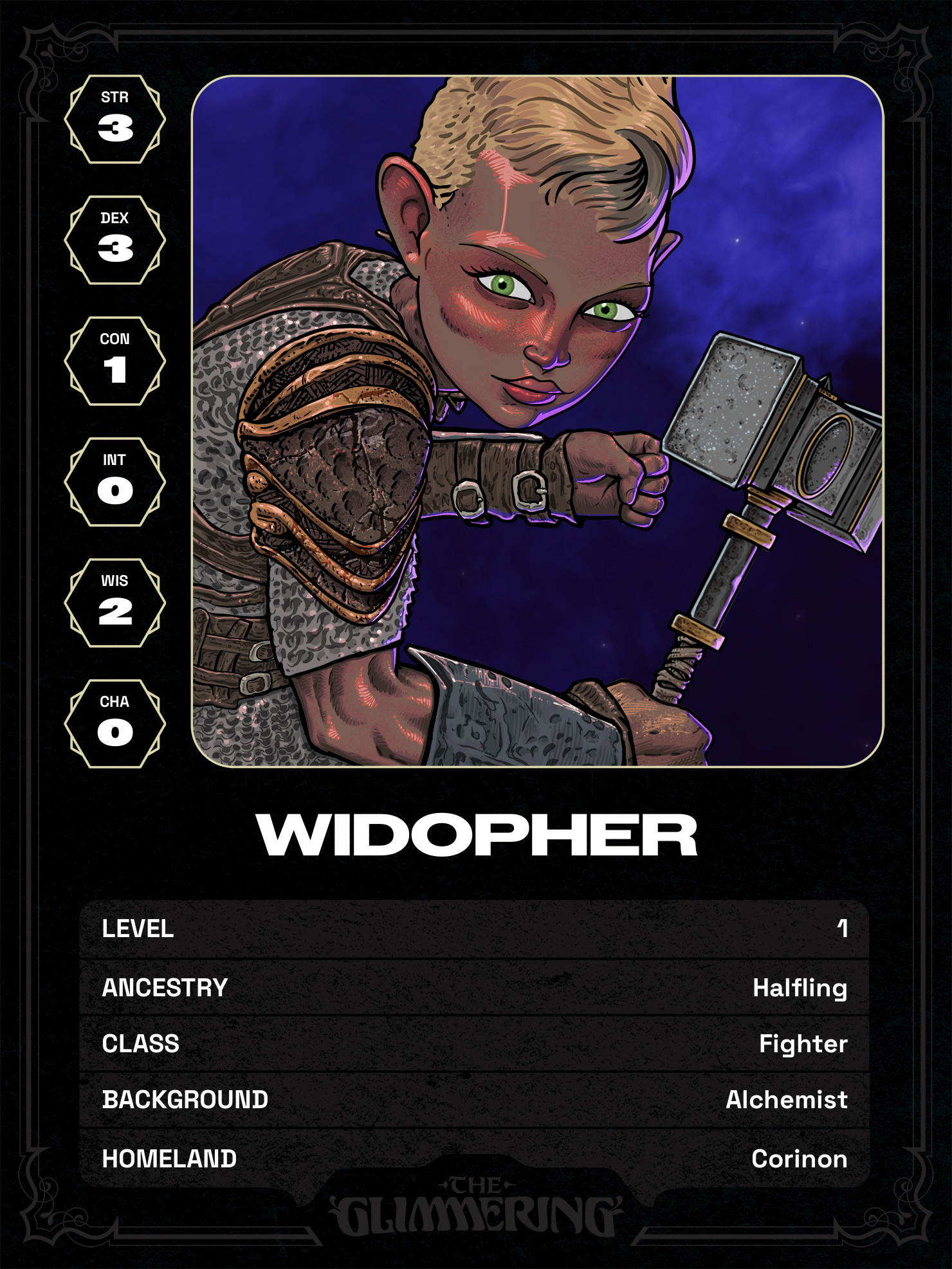 Hero card
