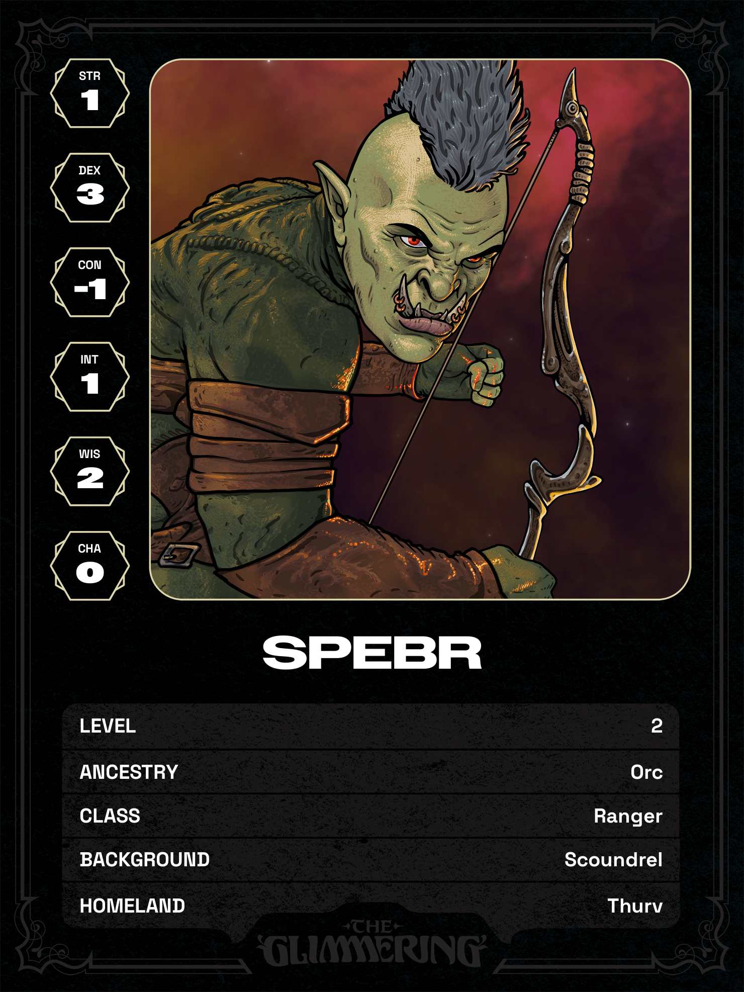 Hero card