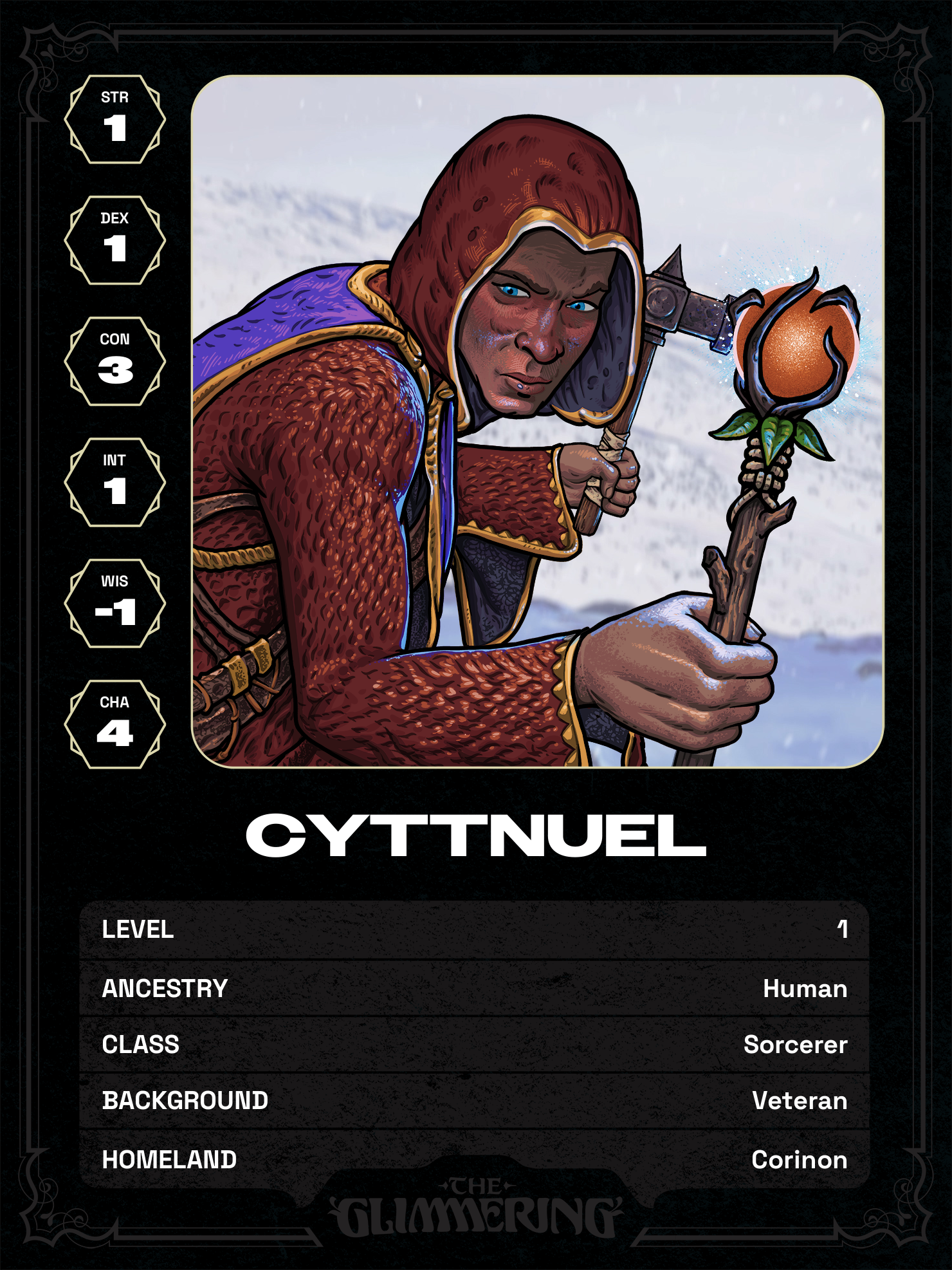 Hero card