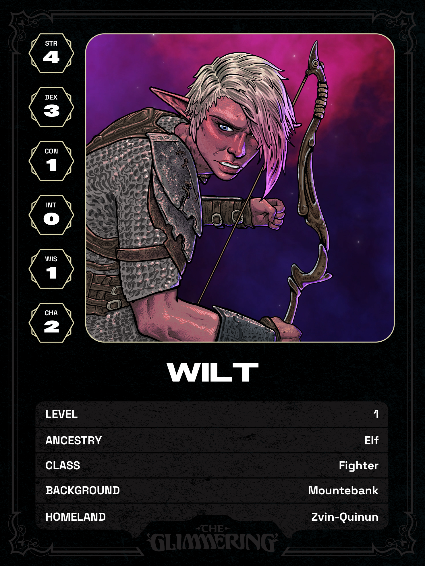 Hero card