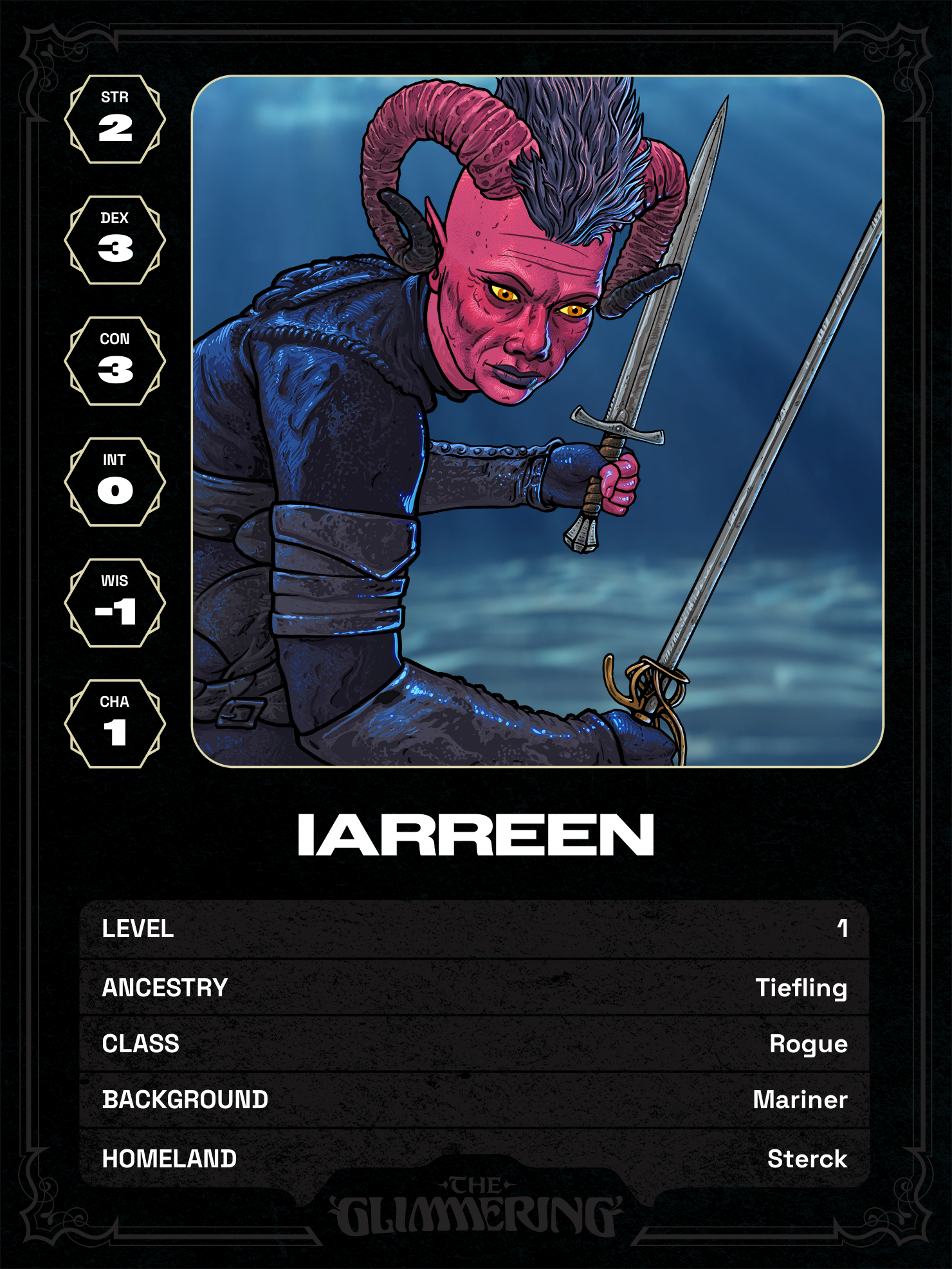 Hero card