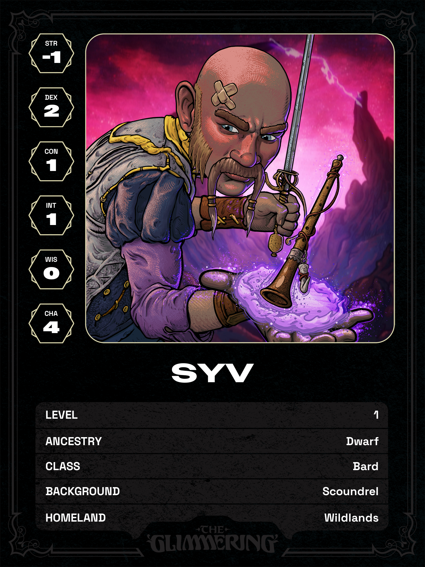 Hero card