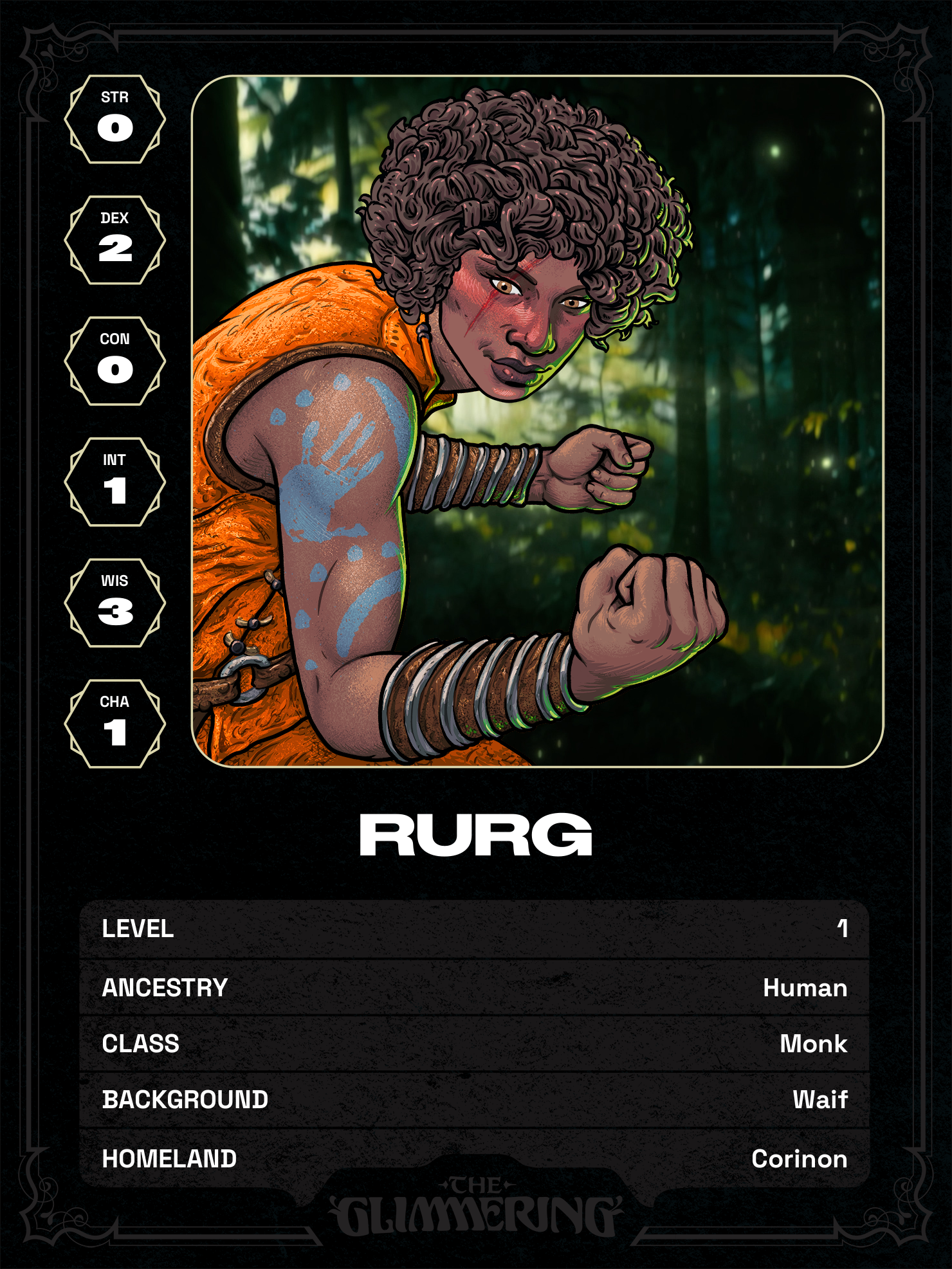 Hero card