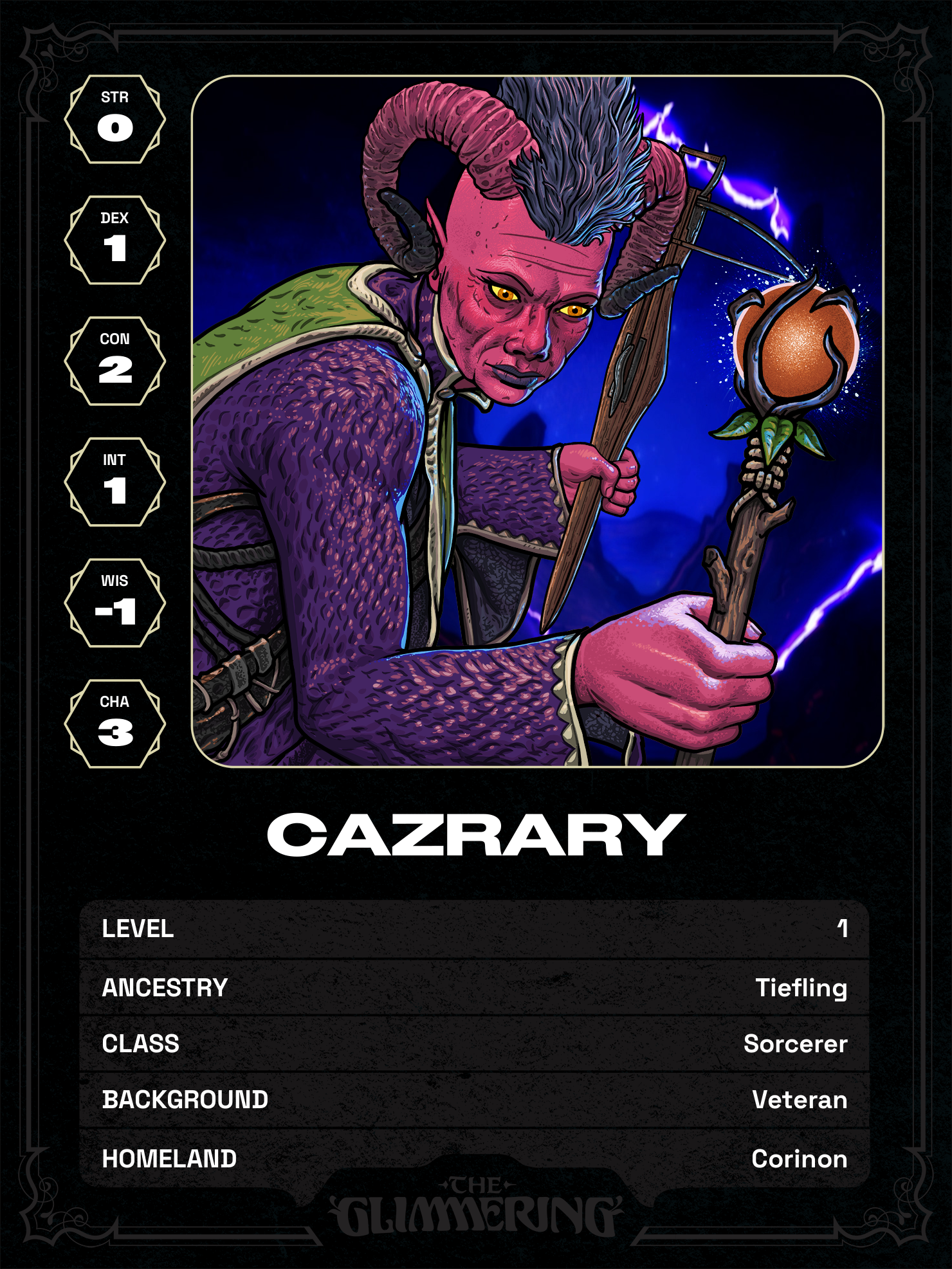 Hero card