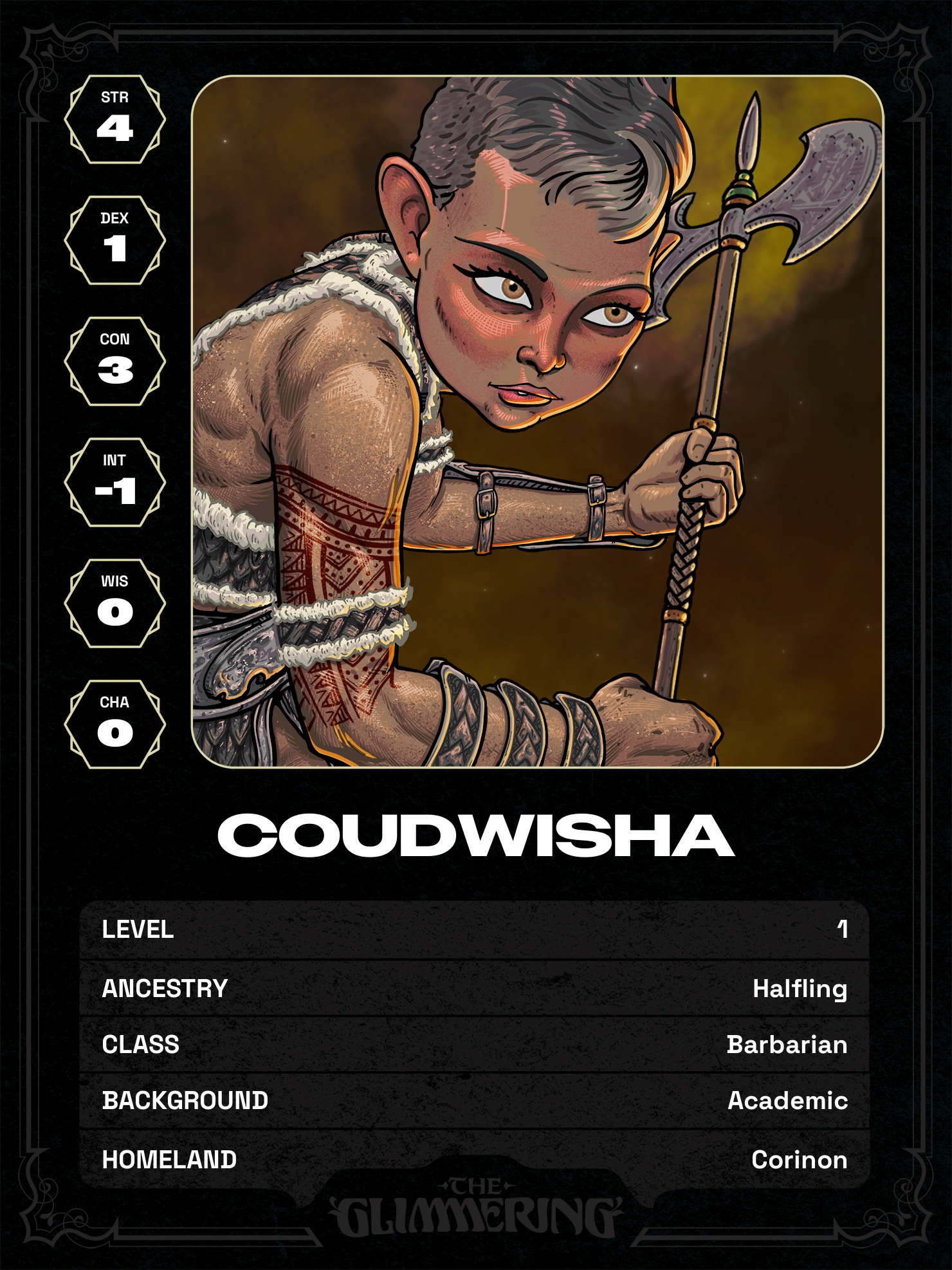 Hero card