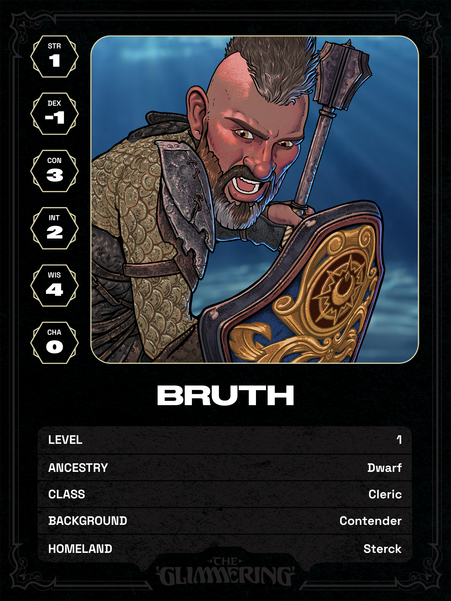 Hero card