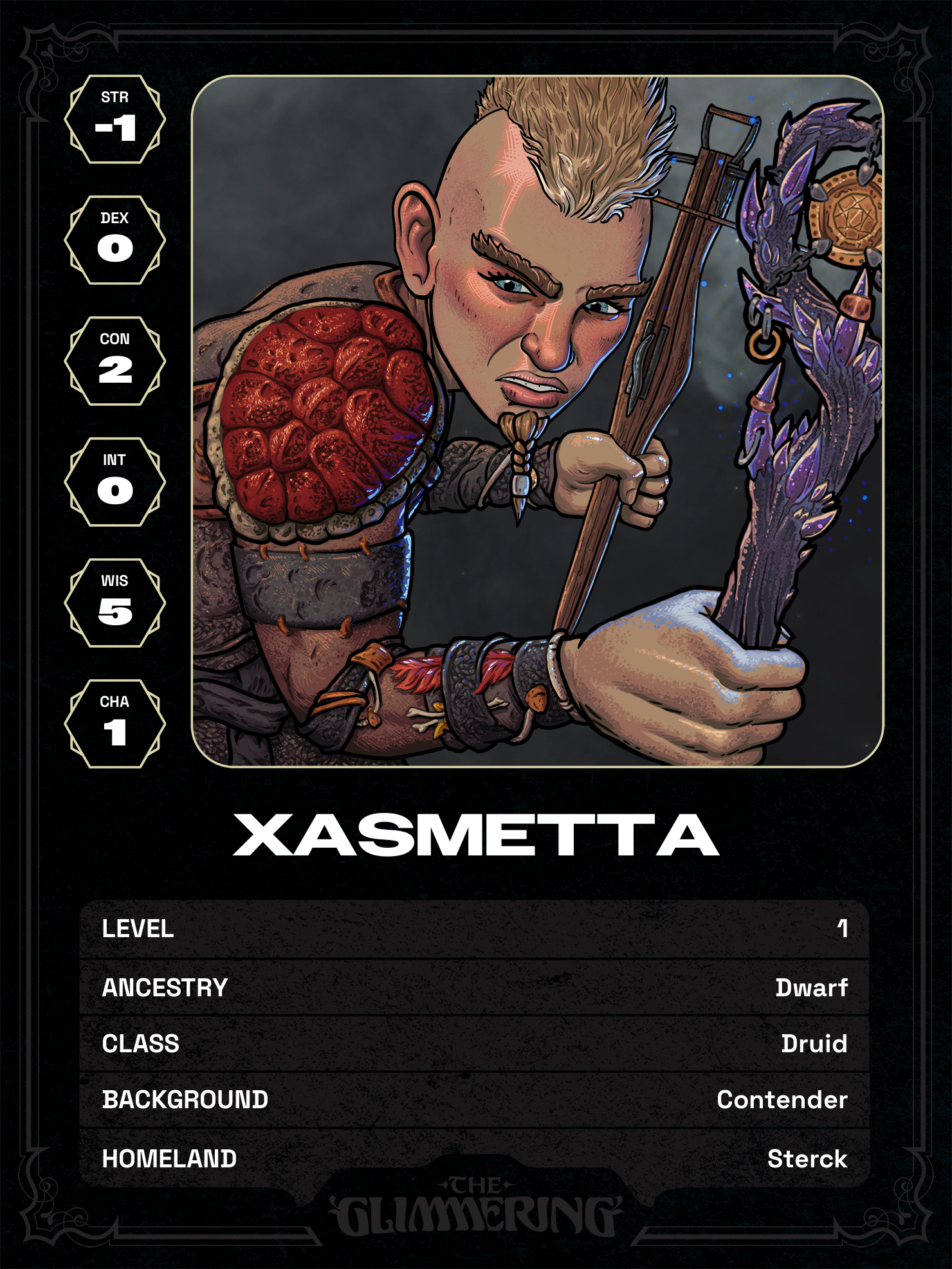 Hero card