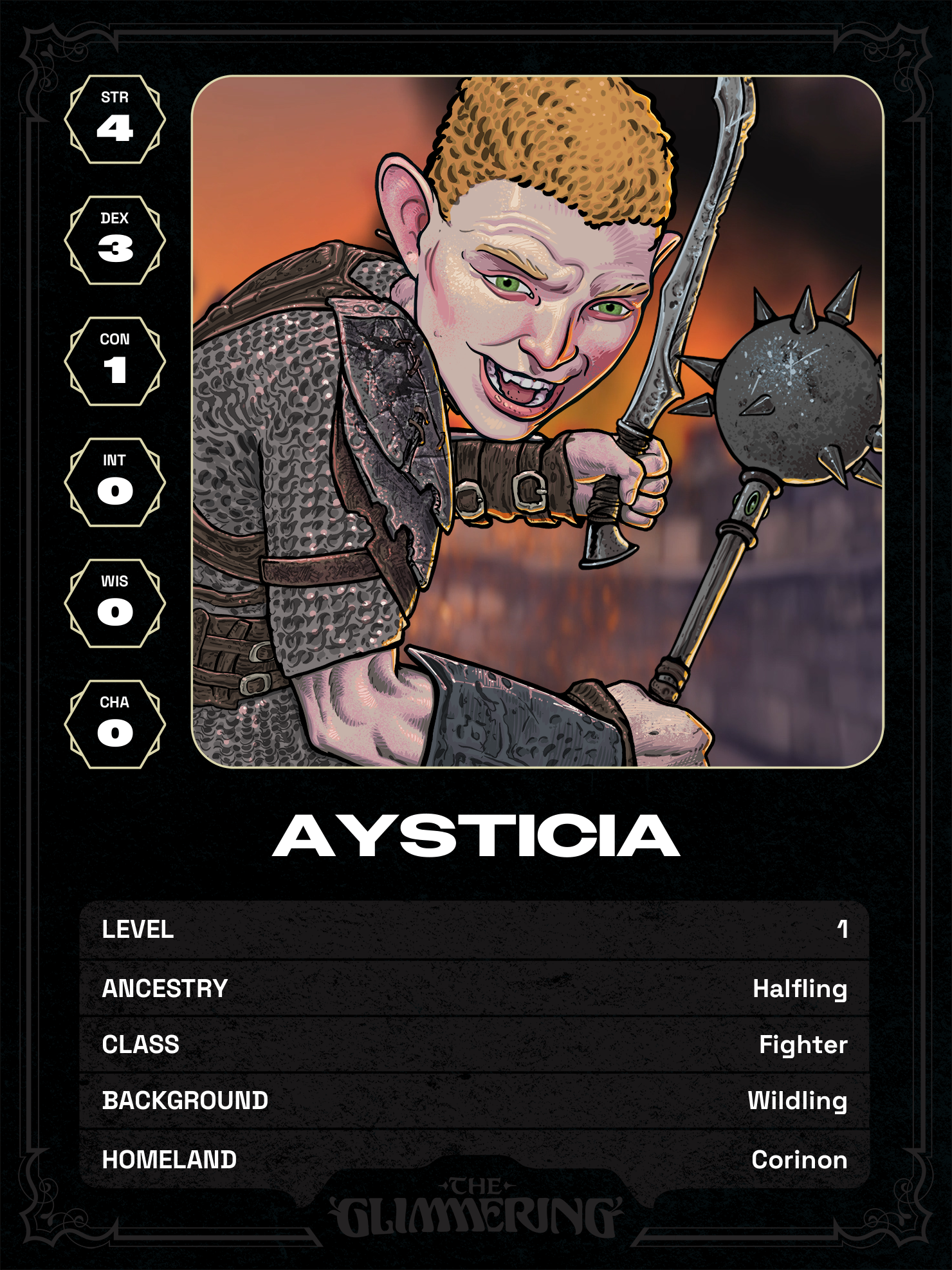 Hero card