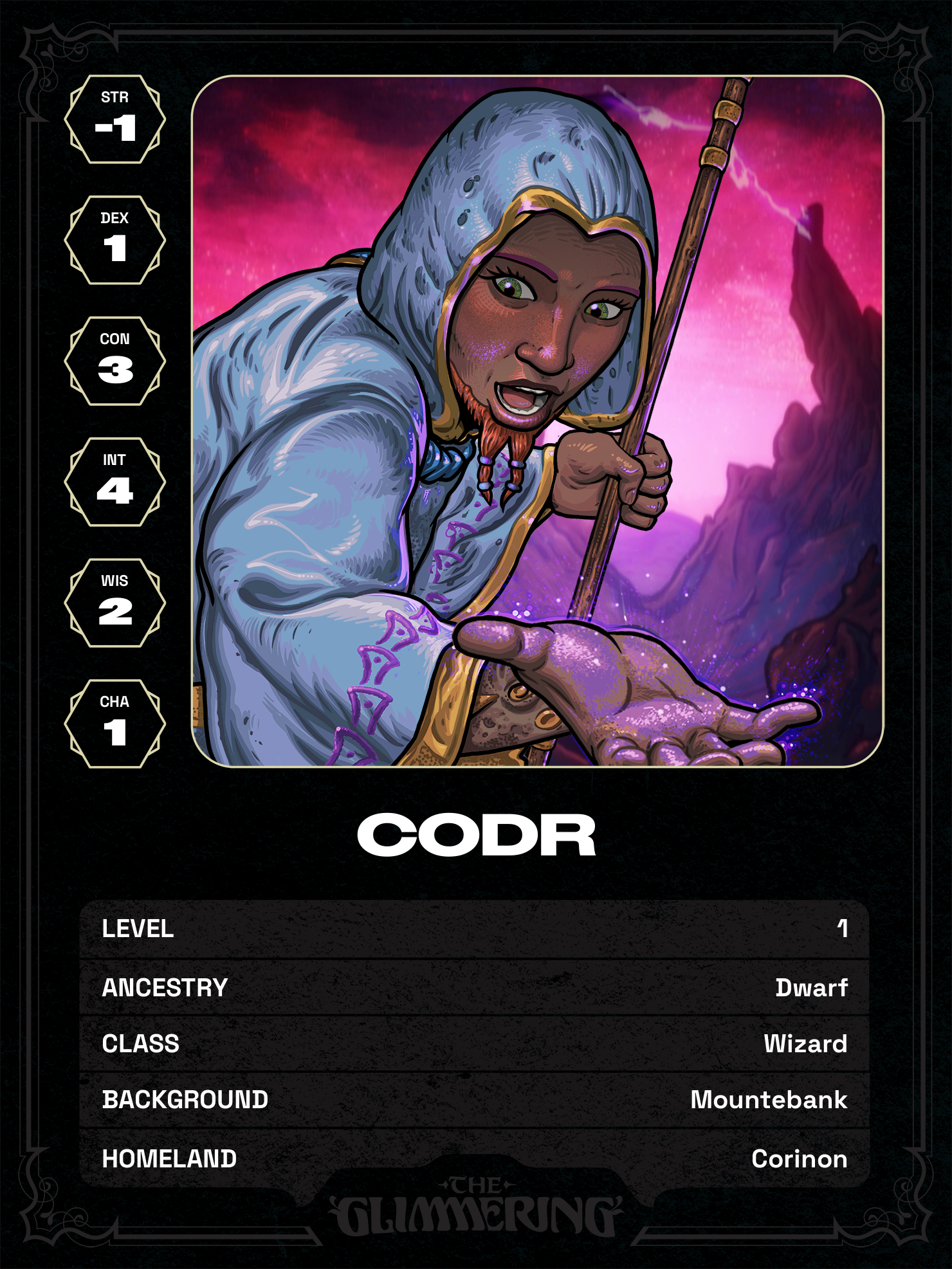 Hero card
