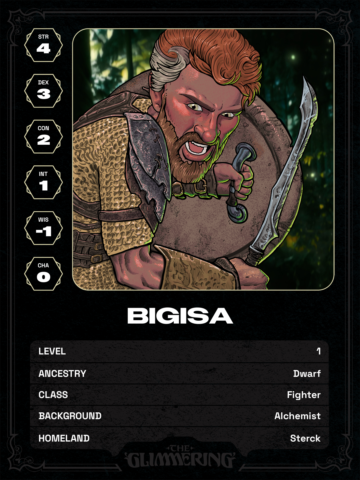 Hero card