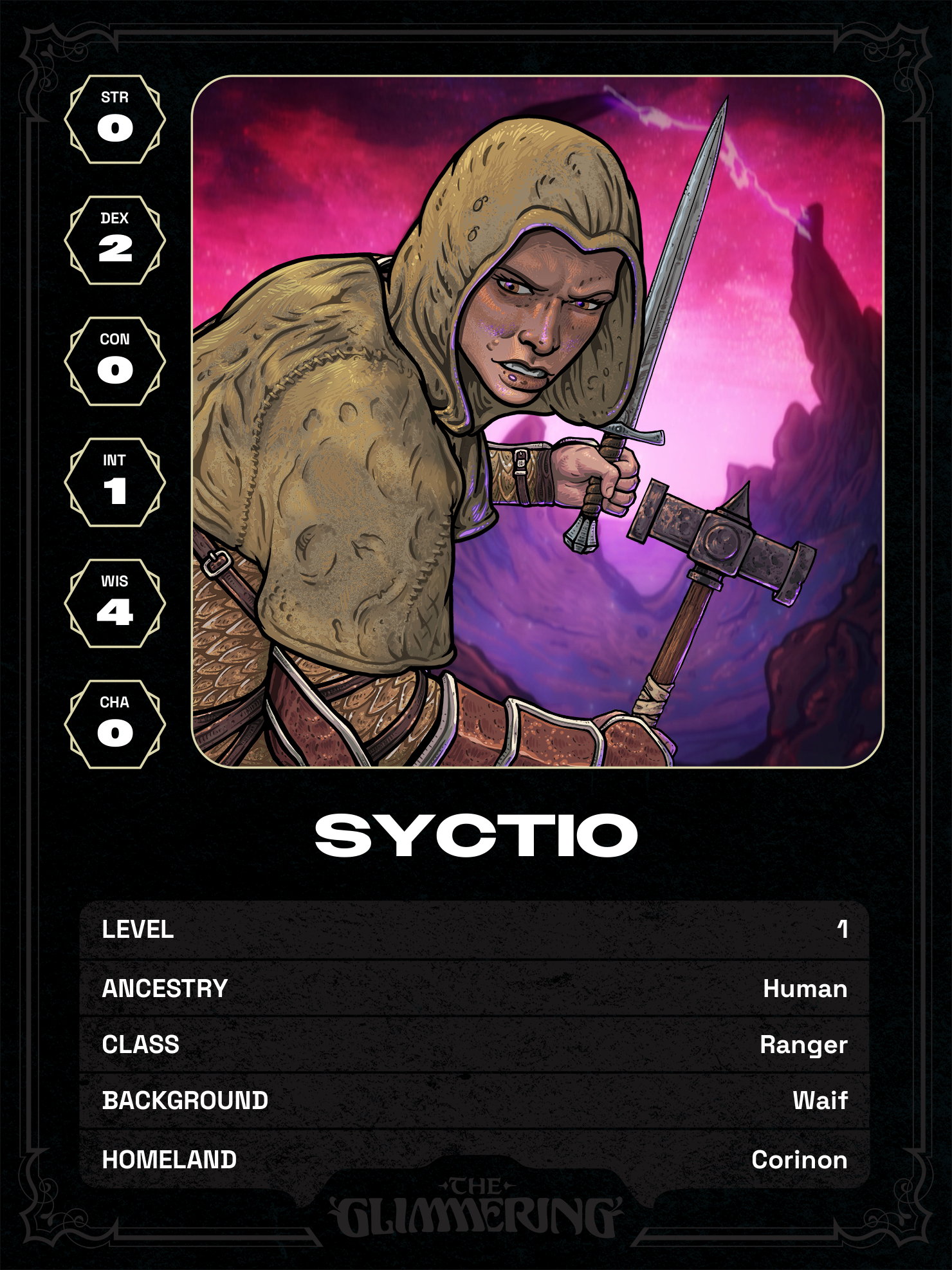 Hero card