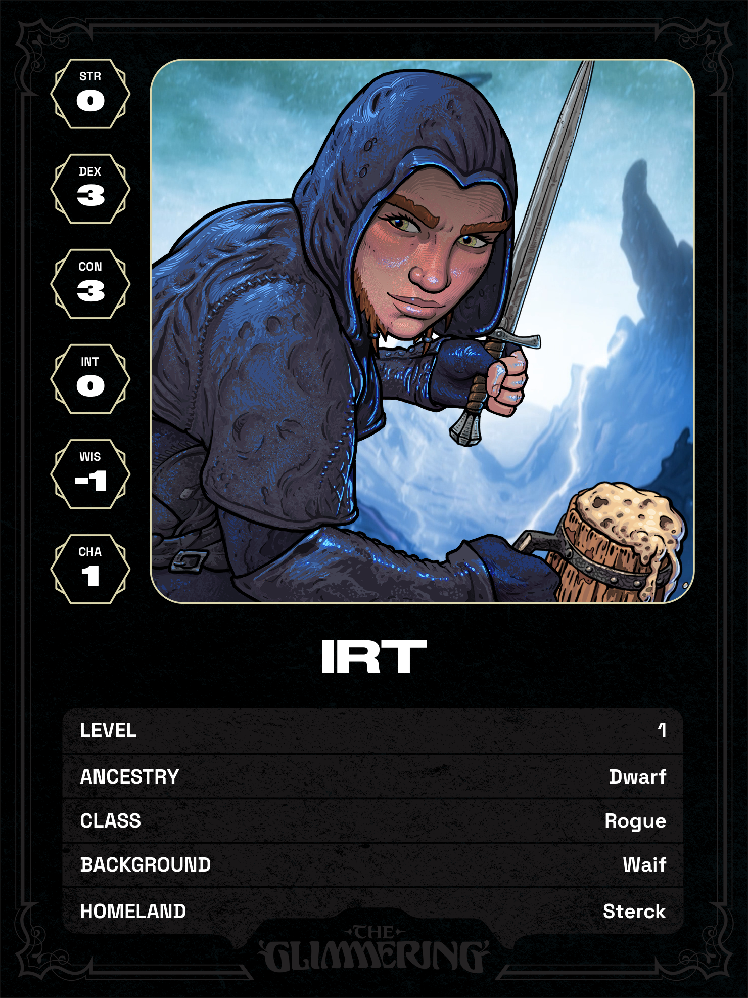 Hero card