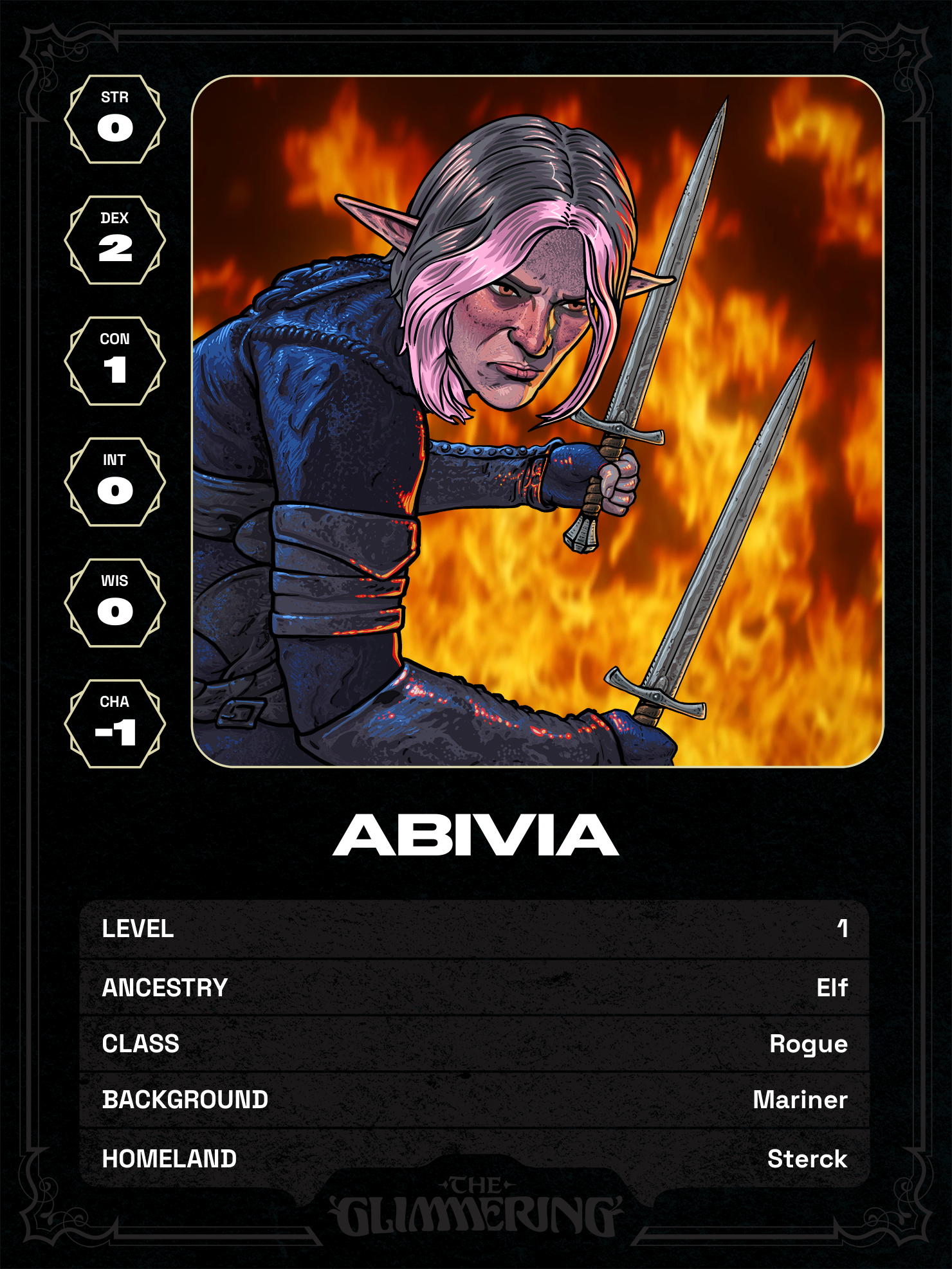 Hero card