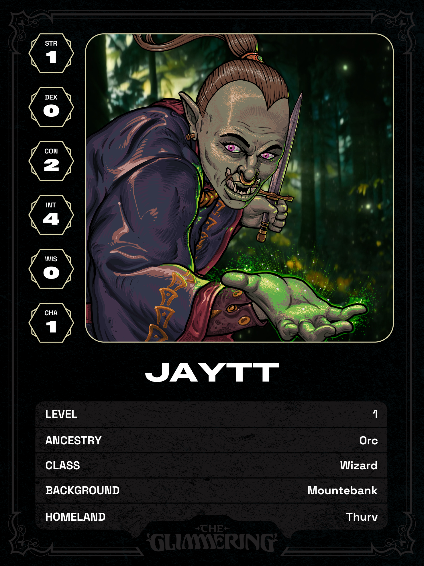Hero card