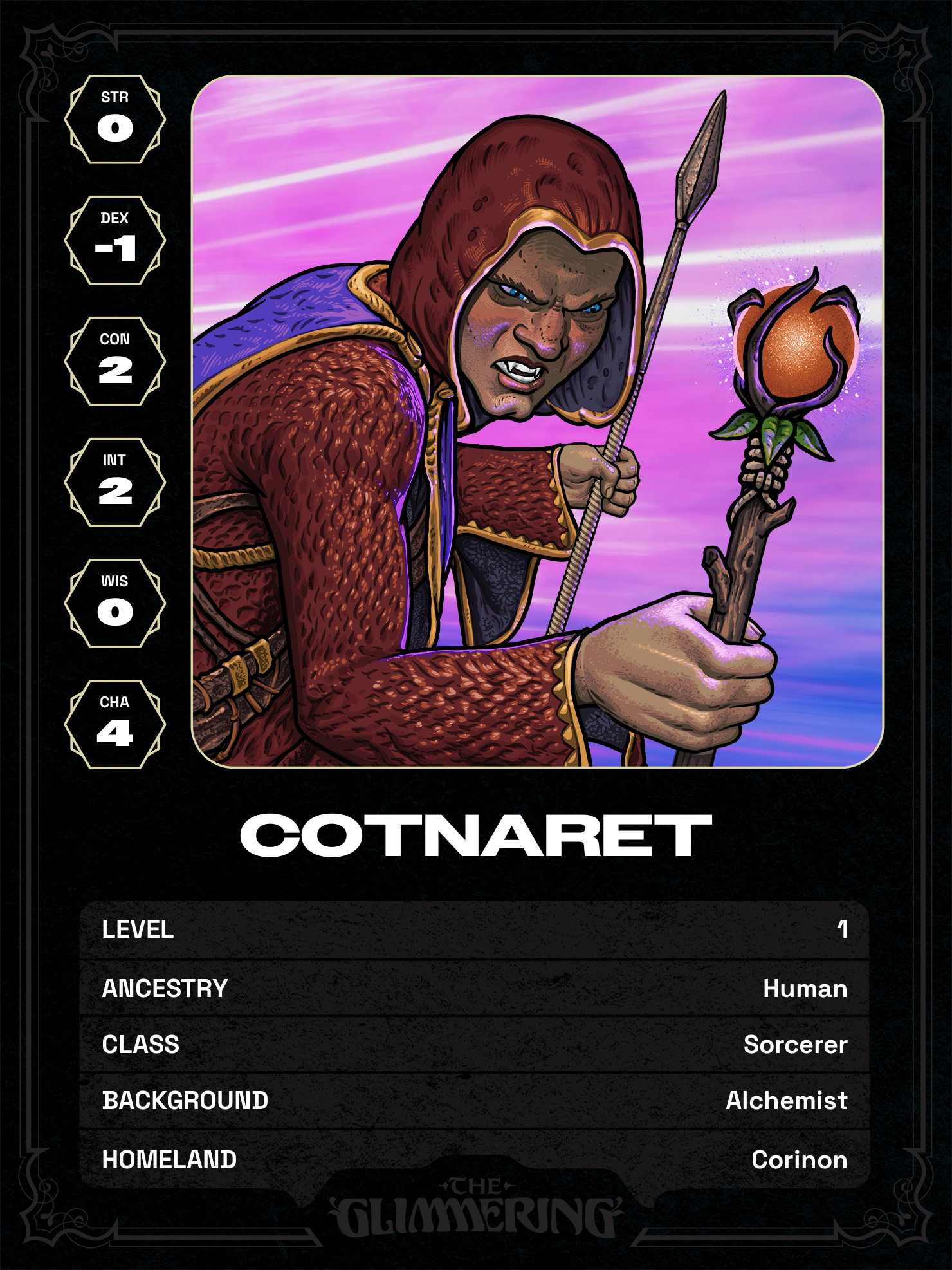 Hero card