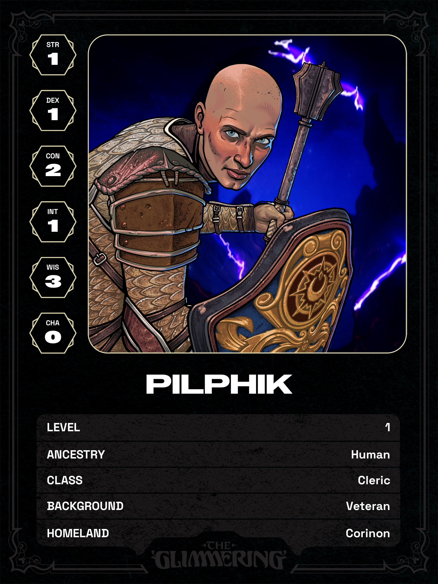 Hero card