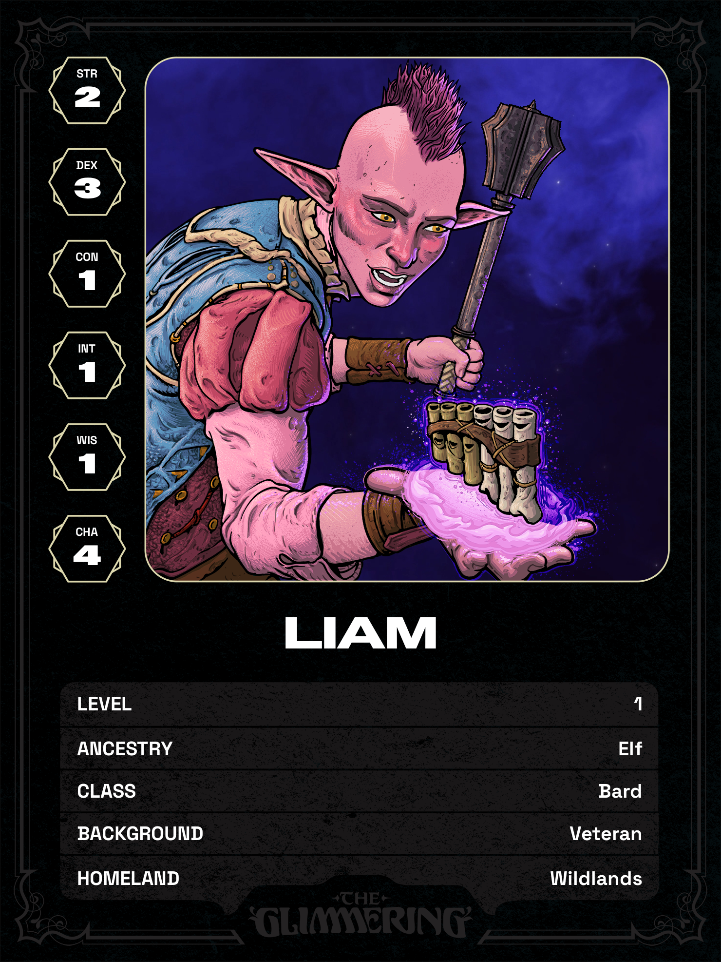 Hero card
