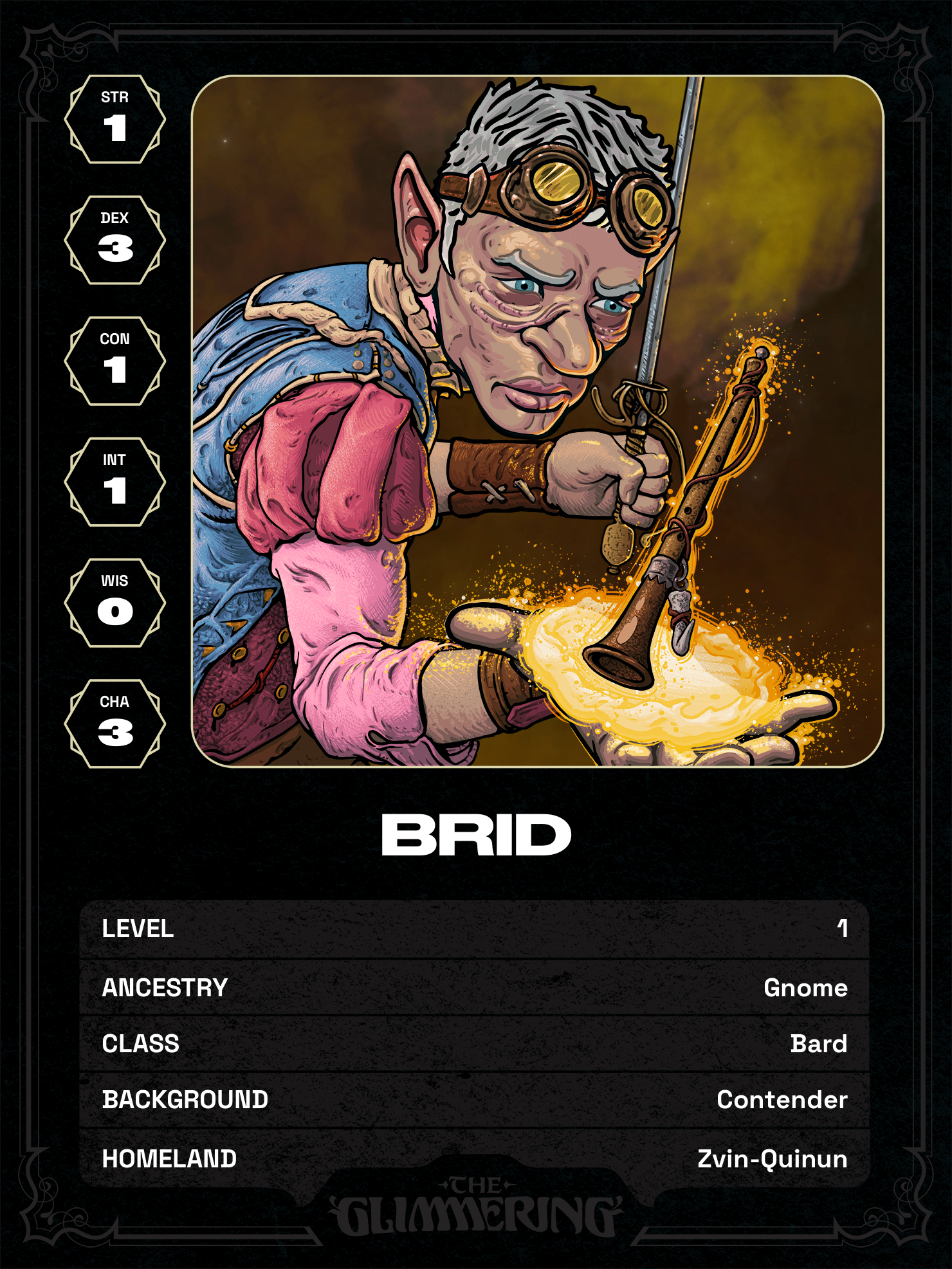 Hero card