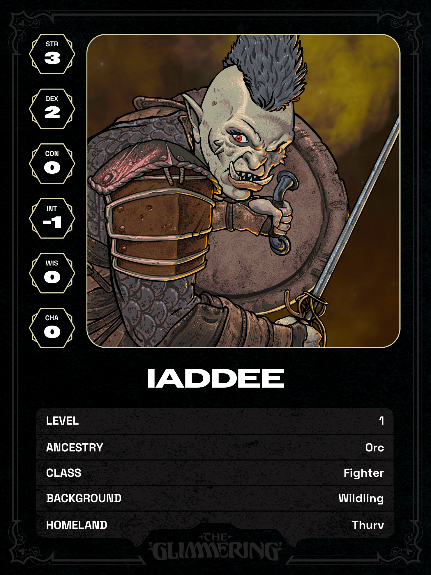 Hero card