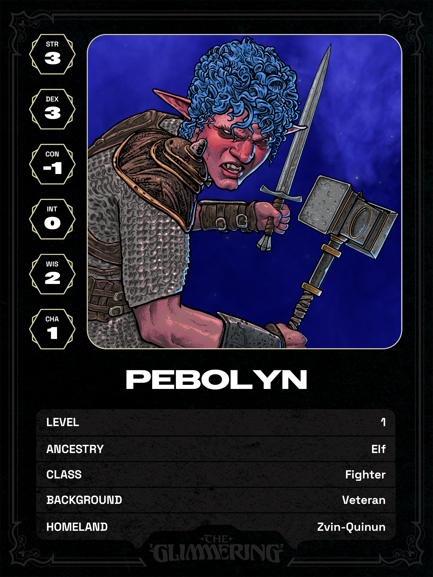 Hero card