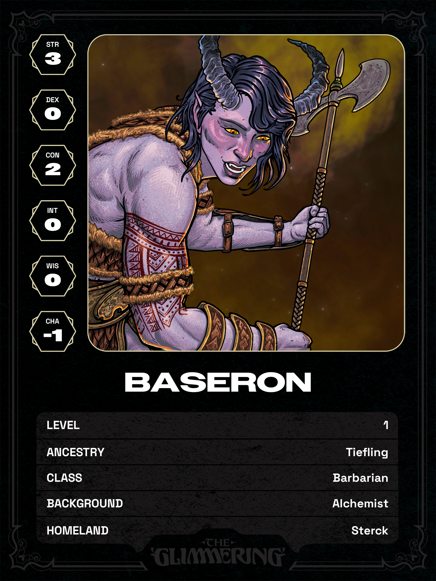 Hero card