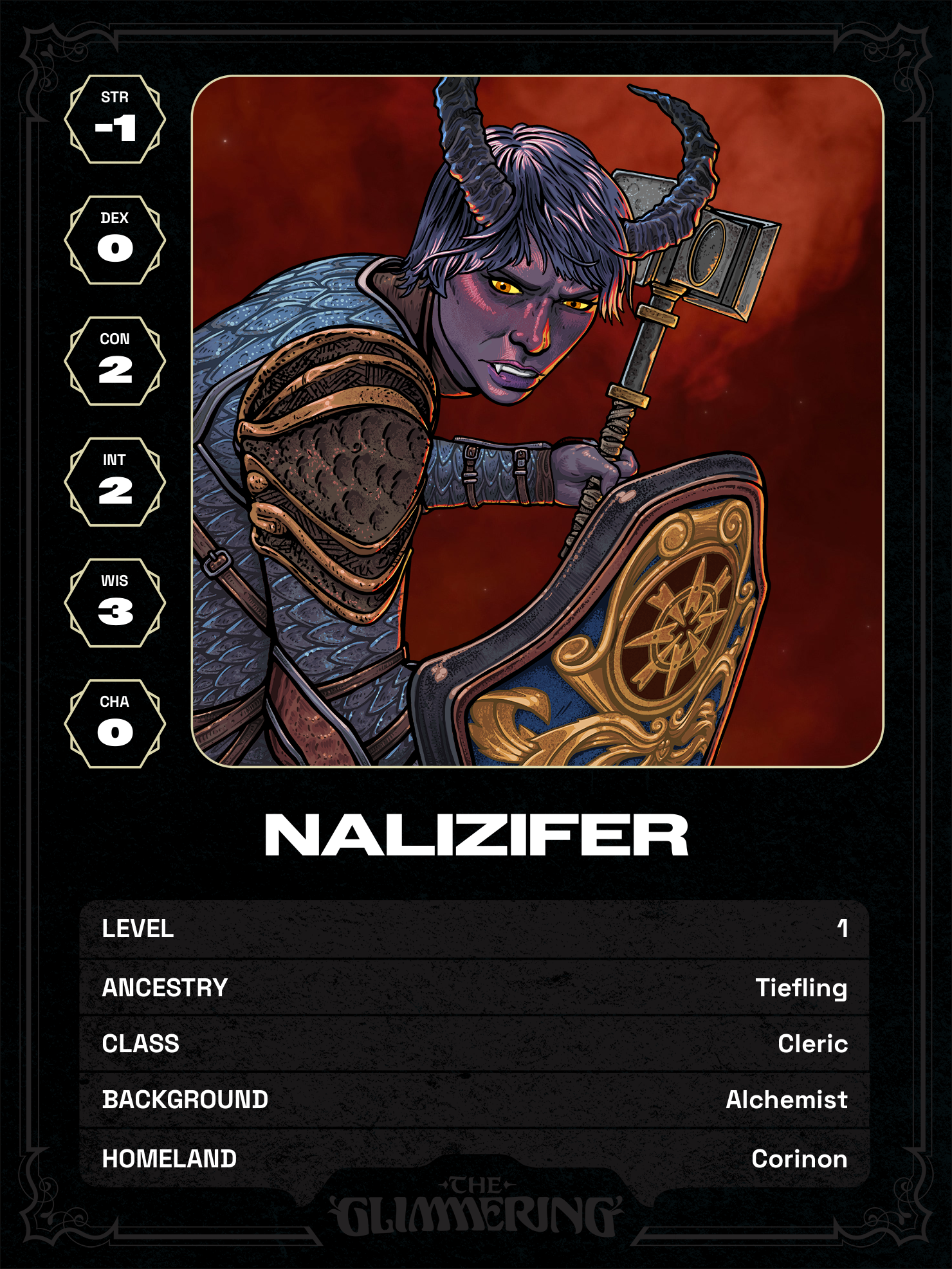 Hero card